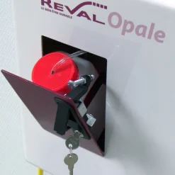 Pupitre de douche et désinfection Opale - mitigeur thermostatique - douchette patient/désinfection - affichage