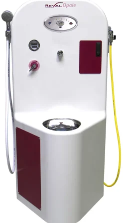 Pupitre OPALE 3012 complet - avec fonction chasse d'eau - vidoir en vinylester