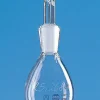 Pycnomètre selon gay-lussac blaubrand cert individuel 100 ml calibré verre borosilicaté 3.3