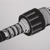 Raccord rapide F Quick coupling F F, pour Turbines T1/T2 Dentsply Sirona, pour Turbines T1/T2 Quick coupling F F,