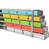 Rack de rangement pour 16 boîtes 4 tiroirs