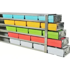 Rack de rangement pour 16 boîtes 4 tiroirs
