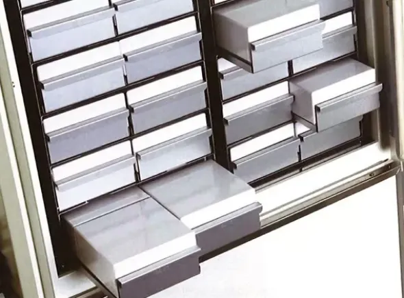 Rack de rangement à 5 tiroirs pour MDF-192 et MDF-C8V (6 racks/congélateur)