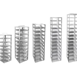 Rack de rangement vertical 13 niveaux 13 boîtes