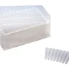 Rack de tubes 1,2 ml 12 barrettes de 8 tubes stérile naturel x 10