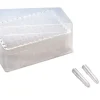 Rack de tubes 1,2 ml 96 tubes individuels naturel x 10