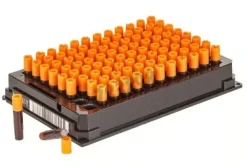 Rack Empty 96 Tube Rack for 0,2 ml Tubes with Locking Lid, 1D linear barcode and 2D rack ID x 10