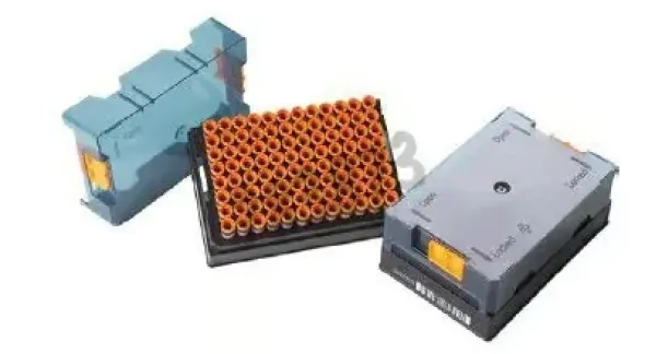 Rack HighBase Rack-96 (non-tube locking) with Locking Tall Profile Lid, for1,4 ml Tubes with bouchon à viss x 10