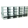 Rack inox 16 boites 51 mm 550 x 225 x 140 mm