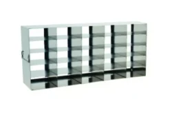 Rack inox 25 boites 51 mm 679 x 280 x 140 mm