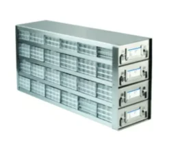 Rack inox 4 tiroirs microplaques 96/384 puits 547