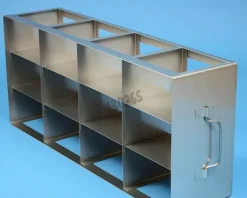 Rack latéral 4x3 boîtes 130x130x80mm