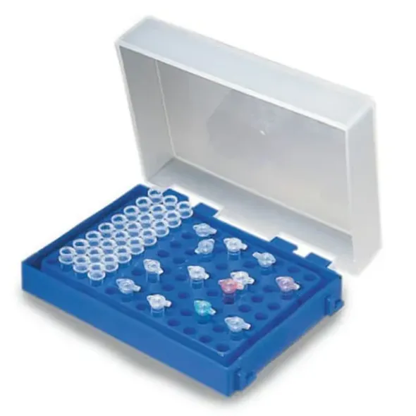 Rack PCR 96 emplacmts vert x 5