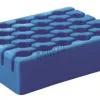 Rack pp pour 25 tubes 5 ml bleu x 5