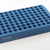 Rack réversible PP recycle pour 96 tubes 0,5 ml ou 2 ml