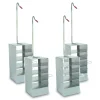 Rack 4 étages pour tubes 1,2/2 ml pour Arpege 70 phase gaz - lot de 4