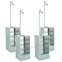 Rack 4 étages pour tubes 1,2/2 ml pour Arpege 70 phase gaz - lot de 4