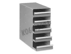 Rack tiroirs (2x5) boîtes 133x133x50 mm pour Innova U101