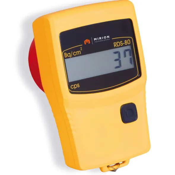 Radiamètre portable RDS80 - détection Alpha, Beta, Gamma et X pour la mesure de contamination en médecine nucléaire