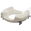 Rehausseur de toilettes Ashby - réhausse de 10 cm, présente découpes avant/arrière large - poids limite 190 kg
