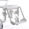 Repose-jambes angle supérieur - pour fauteuil Alto - permet d'éloigner le repose-pieds du cadre - lot de 2