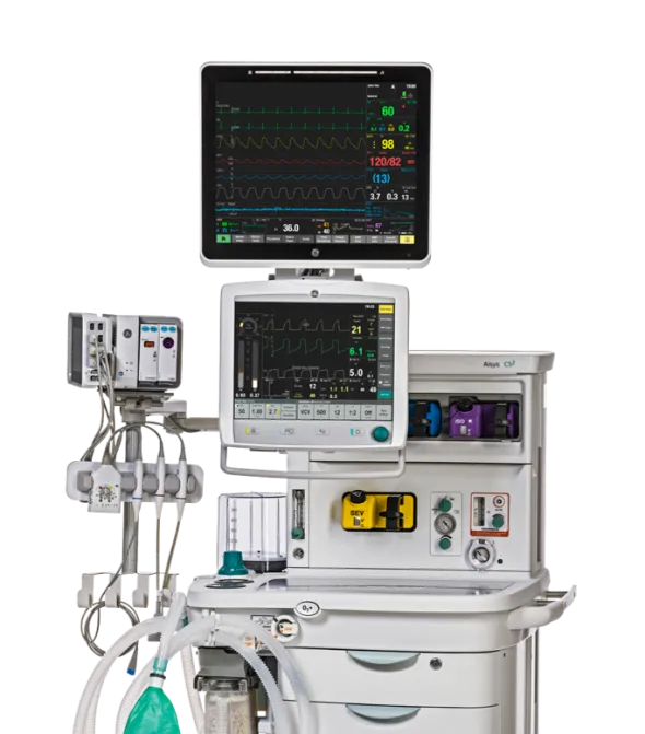 Respirateur d'anesthésie GE HealthCare - Aisys Cs2 Version 12 - Interface utilisateur et manuel en Français