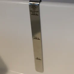 Réglet de graduation - pour bac 354 x 325 x 200 mm