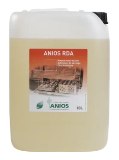 Rinçant neutralisant activateur de séchage Anios RDA - 1 carton de 1 bidon de 10L-