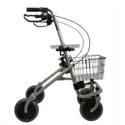 Rollator avec siège 4 roulettes - CRISTALLO