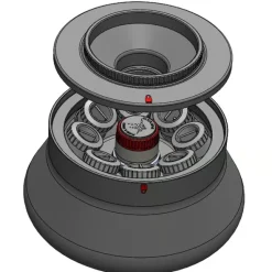 Rotor angulaire 8 x 85 / 94 ml - Ø 38 x 106 /102 mm