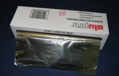 Rouleau de papier aluminium pro épaisseur 30 µm largeur 45 cm longueur 100 m en distributeur
