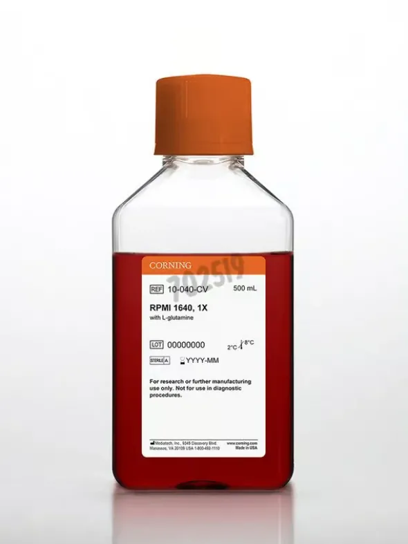 RPMI 1640 avec L-Glutamine 500ml 6 bouteilles