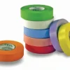 Ruban auto-adhésif largeur 12,7 mm longueur 12,7 m - lot de 8 coloris assortis