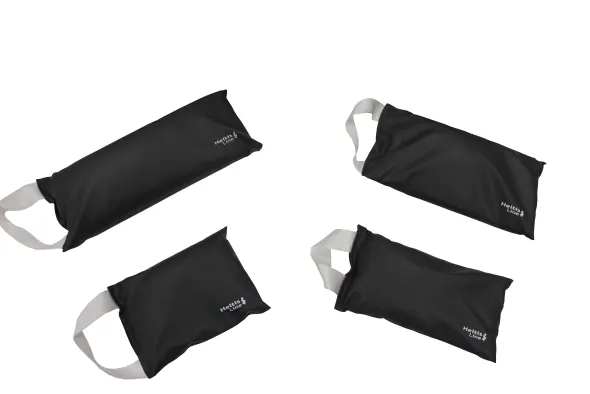 Sac de sable Heltis Line avec poignée 20 x 35 cm - 2800 g - pour contention radiologique