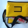Sac de transport à bandoulière - jaune - pour kit de fiche CSISC multivictime