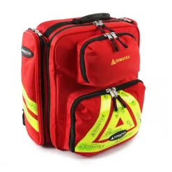 Sac à dos de premiers secours Reflex 43 l - rouge - 6 poches multiusage