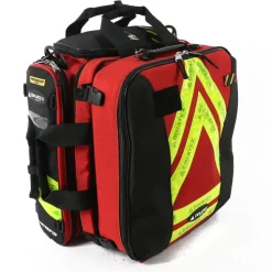 Sac à dos d'intervention Intrepid 60 l - rouge - 5 poches multiusage cristal