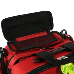 Sac à dos d'intervention Intrepid 60 l - rouge - 5 poches multiusage cristal