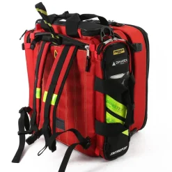 Sac à dos d'intervention Intrepid 60 l - rouge - 5 poches multiusage cristal