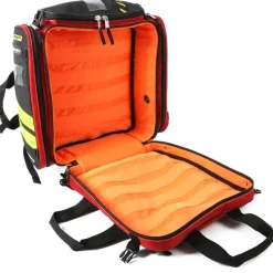 Sac à dos d'intervention Intrepid 60 l - rouge - 5 poches multiusage cristal