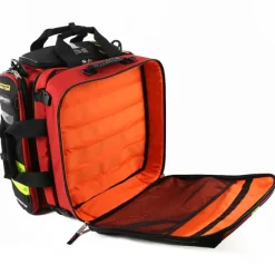 Sac à dos d'intervention Intrepid 60 l - rouge - 5 poches multiusage cristal