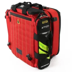 Sac à dos d'intervention Intrepid 60 l - rouge - 5 poches multiusage cristal