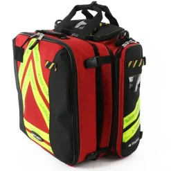 Sac à dos d'intervention Intrepid 60 l - rouge - 5 poches multiusage cristal
