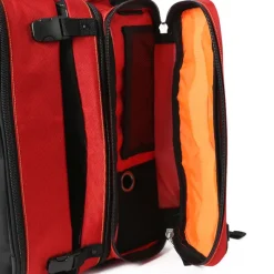 Sac à dos d'intervention Intrepid 60 l - rouge - 5 poches multiusage cristal