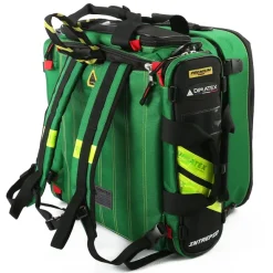 Sac à dos d'intervention Intrepid 60 l - vert - 5 poches multiusage cristal