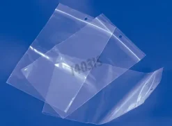Sachet à zip avec plage d écriture 350 x 450 mm x 1000