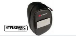 Sacoche d'accessoires noire PAX droite, pour module de défibrillation-pacemaker Corpuls3