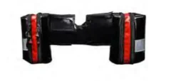 Sacoche d'accessoires noire PAX XL, pour module patient Corpuls3