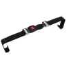 Sangle de maintien patient pour brancard série 900 - noir - boucle métallique pour brancard bi-bloc - l'unité