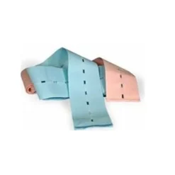 Sangle UU - pour capteurs Toco et US - 120 cm x 60 mm - avec bouton - rose et bleu - 1 boîte de 50 paires